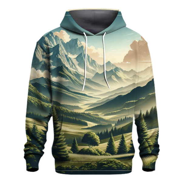 Adventurous Mountain Escape Hoodie