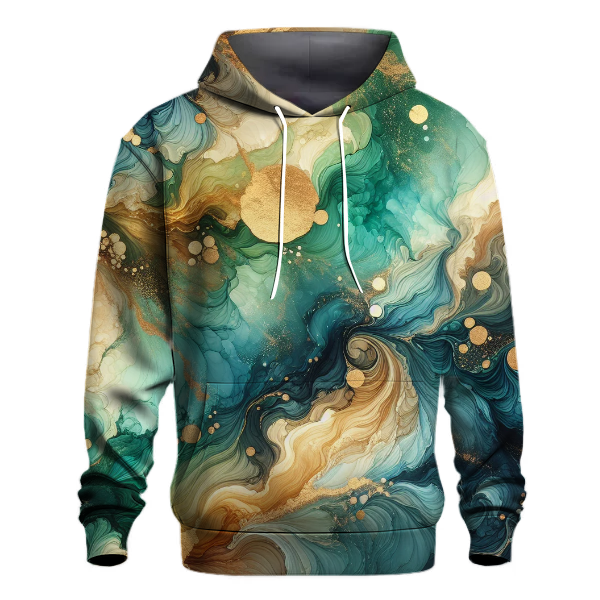 Glimmering Lagoon Mirage Hoodie