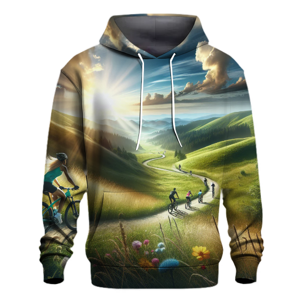 Biking - Ride with Freedom Hoodie