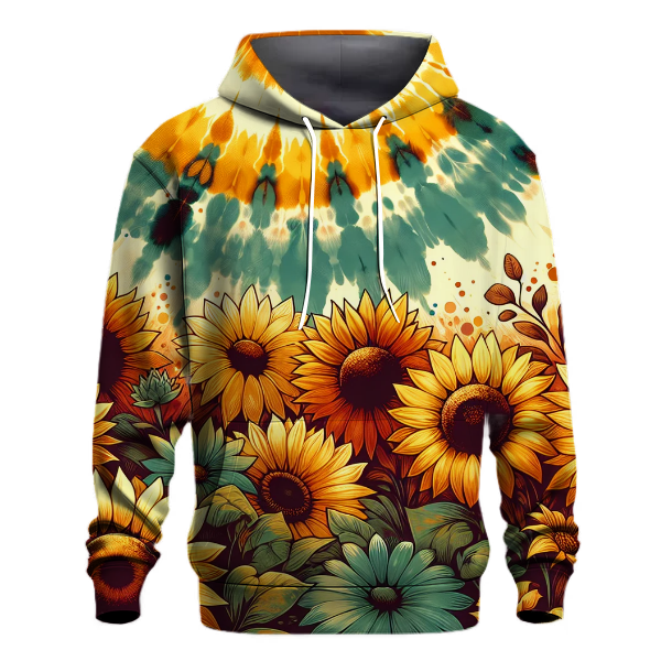 Sunflower Meadow Delight Hoodie