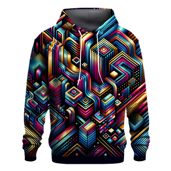 Electric Dancefloor Groove Hoodie