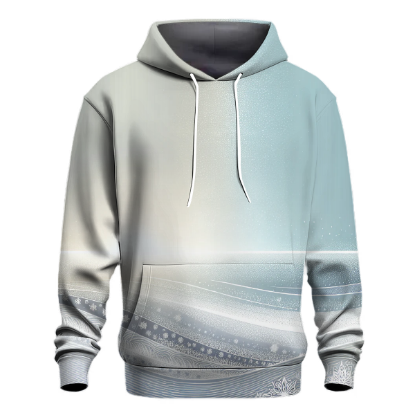 Serene Snowfall Whisper Hoodie