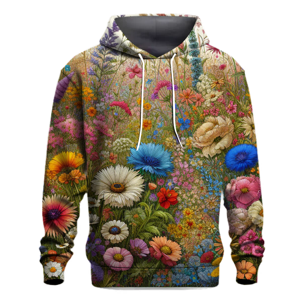 Bohemian Wildflower Fields Hoodie