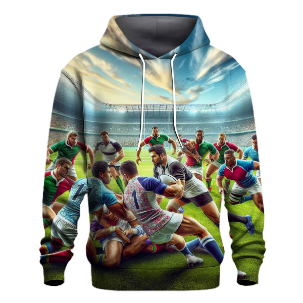 Rugby Field Dynamics Hoodie