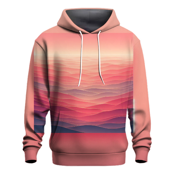 Coral Twilight Hoodie