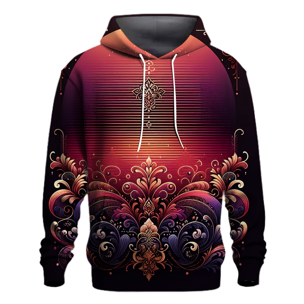Royal Sunset Charm Hoodie