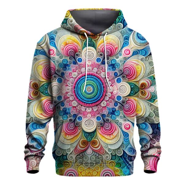 Hippie Tie-Dye Bliss Design Hoodie