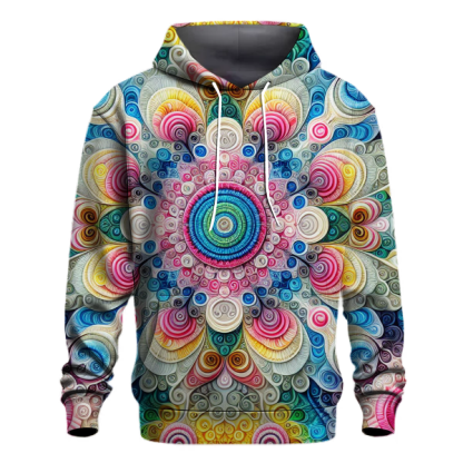 Hippie Tie-Dye Bliss Design Hoodie