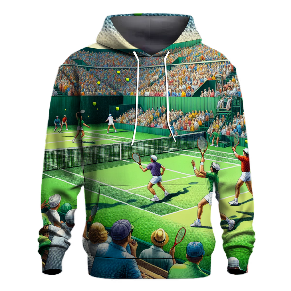 Tennis Court Victory Hoodie