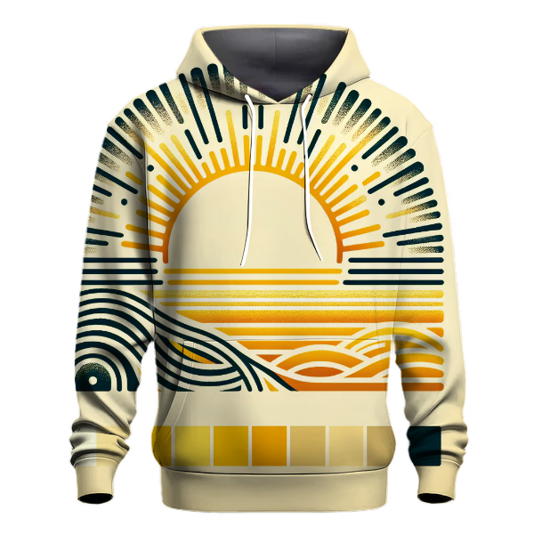 Radiant Sunbeam Gradient Hoodie