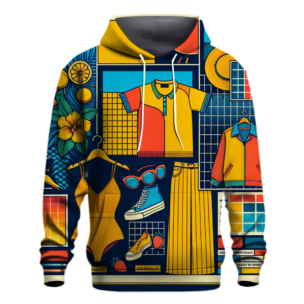 Groovy Color Blocks Hoodie