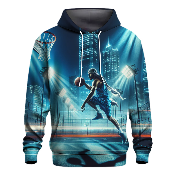 Basketball Night Lights Hoodie