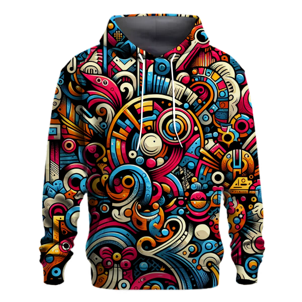 Graffiti Art Explosion Hoodie