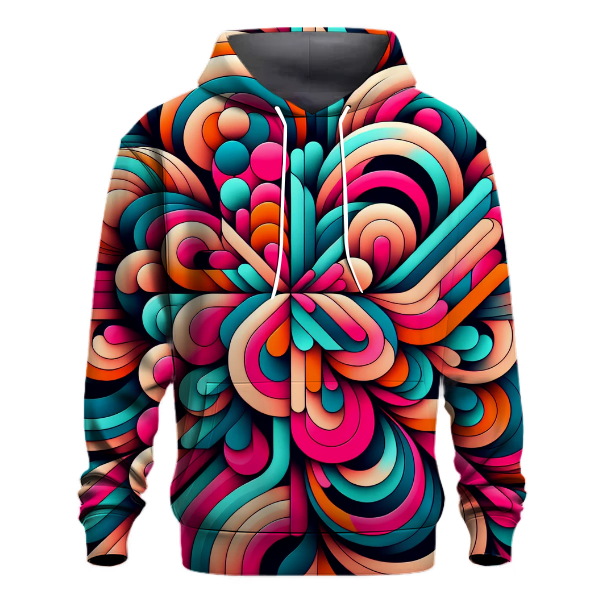 Kaleidoscope Color Burst Hoodie