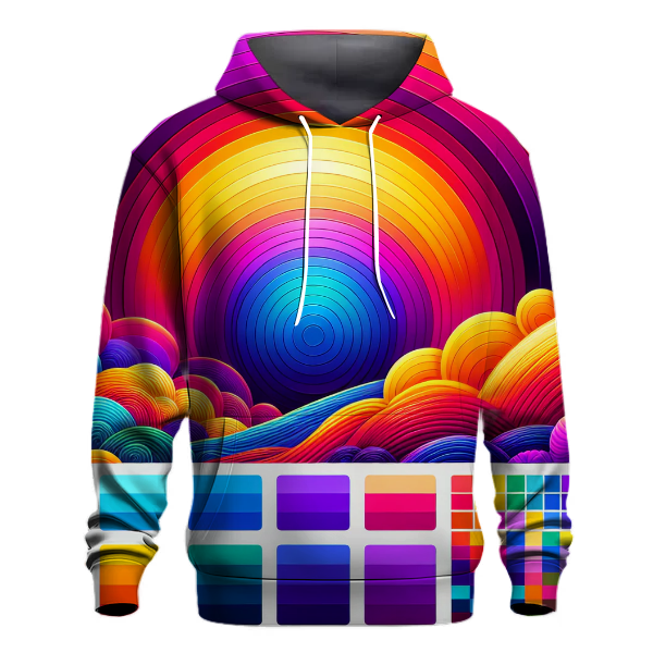 Rainbow Mirage Gradient Hoodie