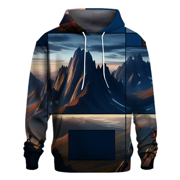 Mountain Climbing - Summit Silhouette Hoodie