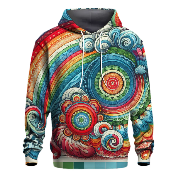 Rainbow Horizon Symphony Hoodie