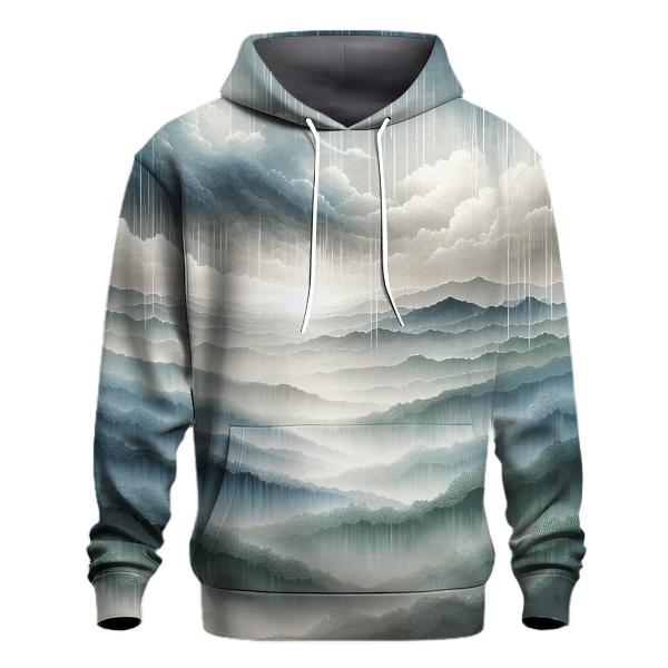 Peaceful Rain Meditation Hoodie