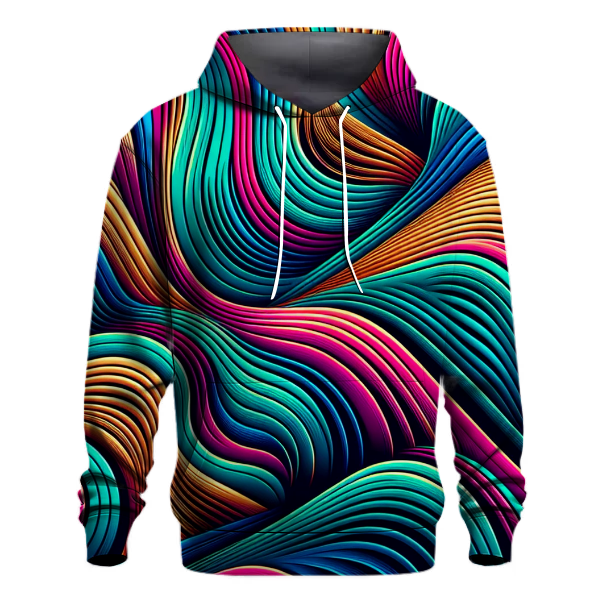 Electric Wave Dance Hoodie