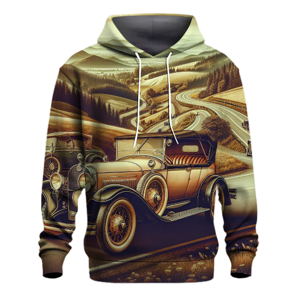 Vintage Car Road Trip Hoodie