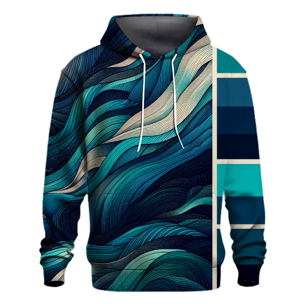 Sapphire Depths Gradient Hoodie