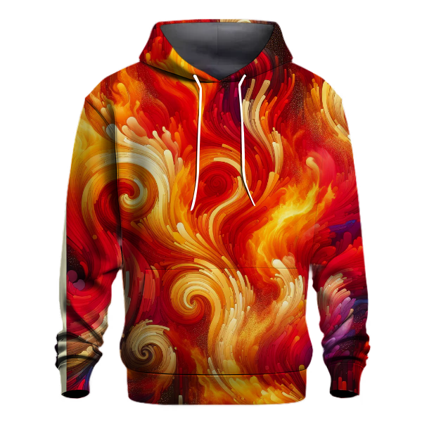 Fiery Ember Blaze Hoodie