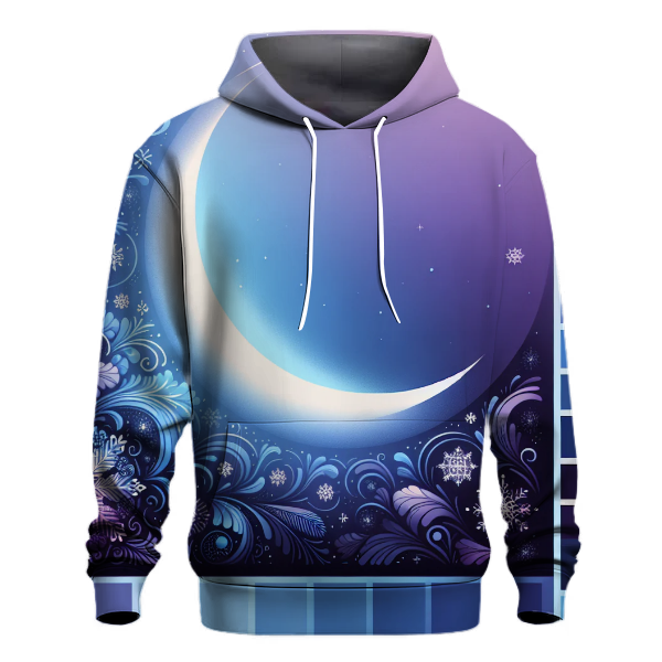 Icy Twilight Gradient Hoodie