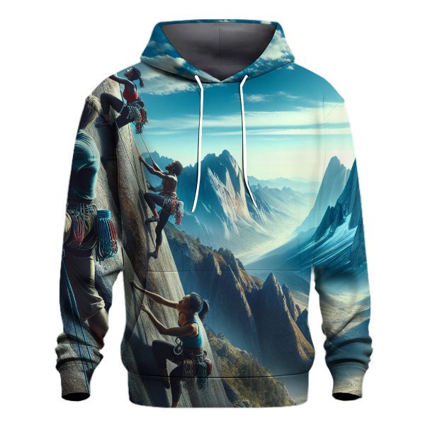Rock Climbing - Conquer the Heights Hoodie