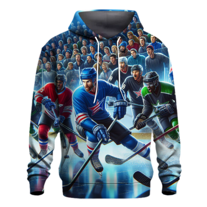 Ice Hockey - Cold as Ice Hoodie