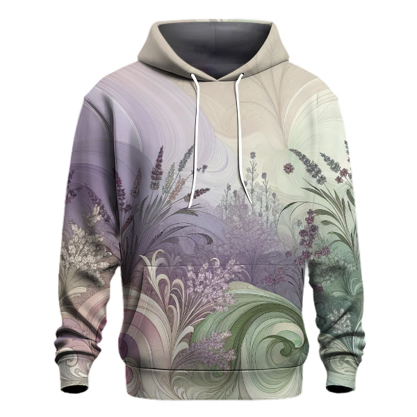 Lavender Meadow Delight Hoodie