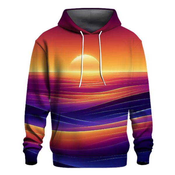 Vintage Sunset Palette Hoodie
