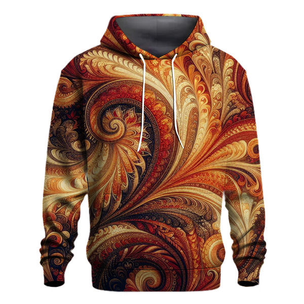 Autumn Leaves Twist Hoodie