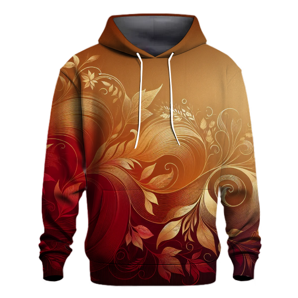 Serene Autumn Twilight Hoodie