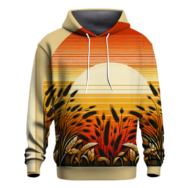 Golden Sunset Fields Hoodie