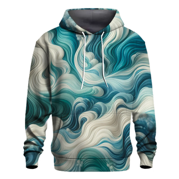 Ocean Tide Waves Hoodie