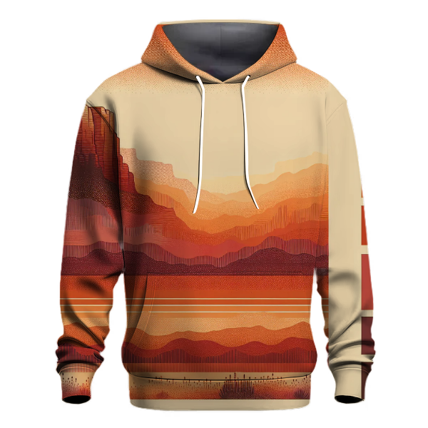 Canyon Earth Tones Hoodie