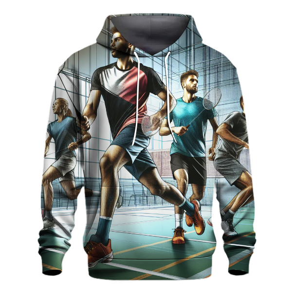 Badminton Shuttle Strike Hoodie