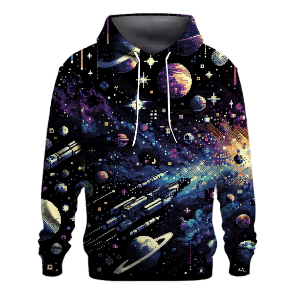 Cosmic Pixel Adventure Hoodie