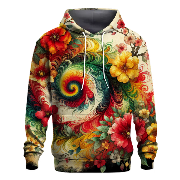 Blossom Burst Symphony Hoodie