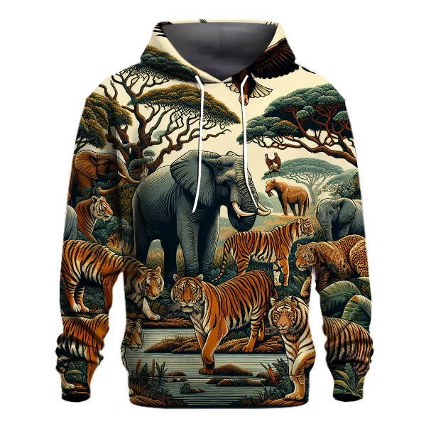 Fantastical Wildlife Encounter Hoodie