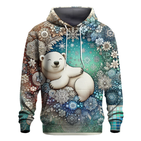 Cozy Polar Bear Christmas Hoodie