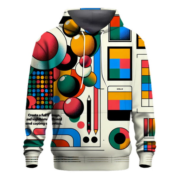 Chic Polka Pop Hoodie