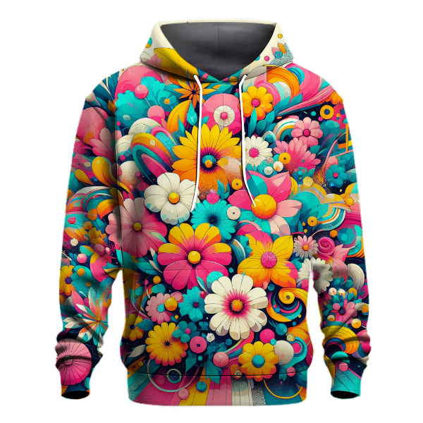 Floral Burst Hoodie
