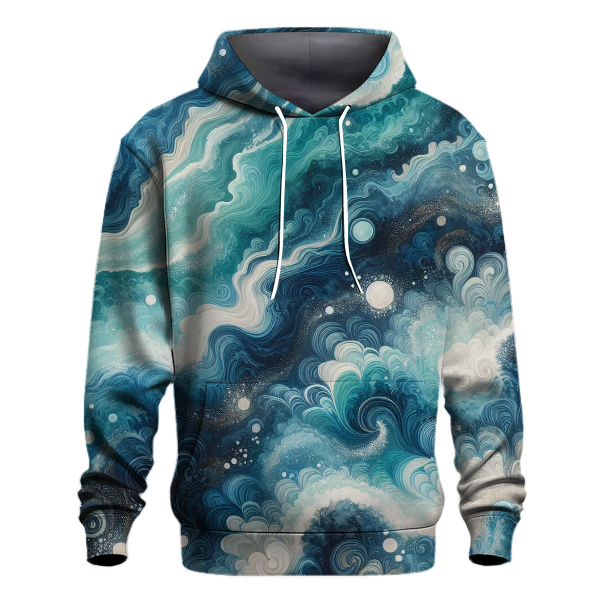 Mystical Ocean Tie-dye Design Hoodie