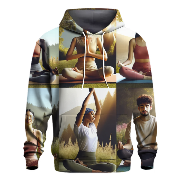 Inspiring Yoga Retreat Hoodie