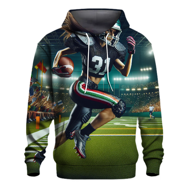 American Football - End Zone Excitement Hoodie