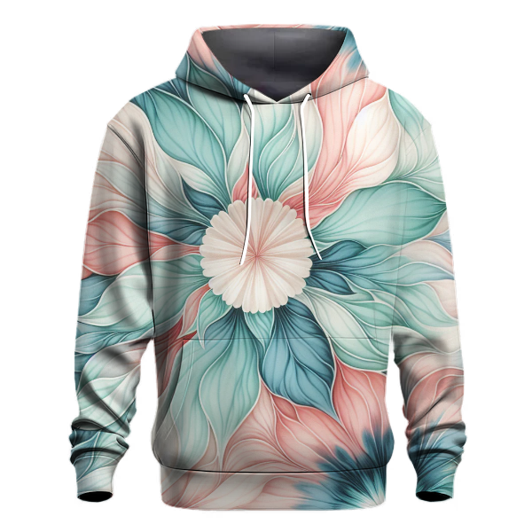 Floral Bloom Tie-Dye Hoodie