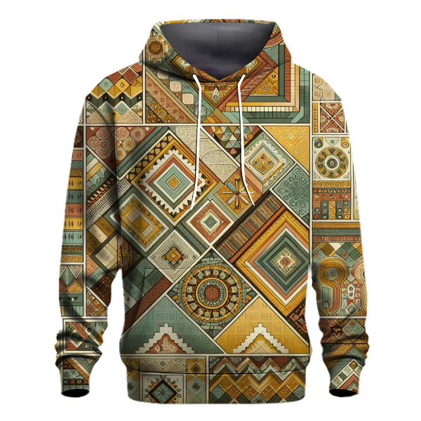 Peaceful Patchwork Hoodie