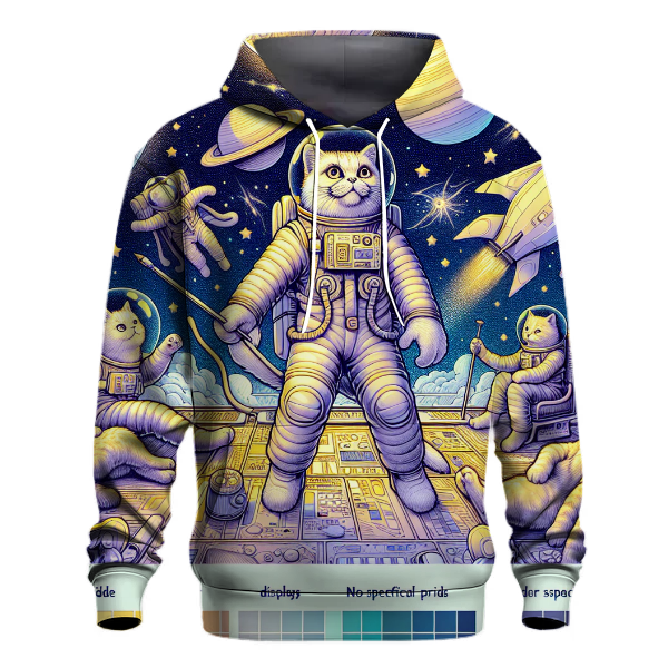 Galactic Cat Expedition Hoodie