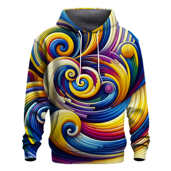 Groovy Spiral Bliss Hoodie